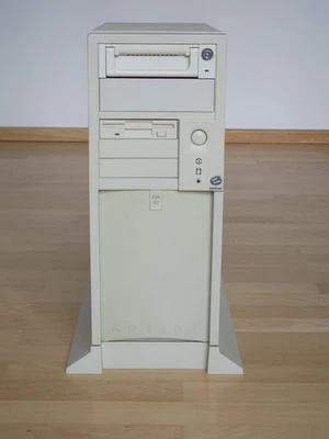 Windows 98 Retro Gaming Vintage PC Maxdata Artist, Chipsatz 430HX Pentium IDE - Bild 1 von 4