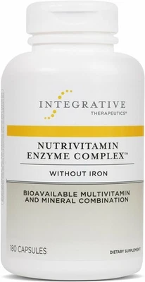 Complejo enzimático NutriVitamin Integrative Therapeutics - Suplementos multivitamínicos... Foto 1 de 4