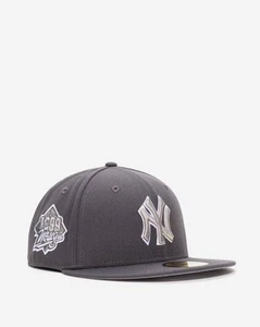 Gorra ajustada New York Yankees New Era 59Fifty grafito oscuro 7 5/8 precio de venta sugerido por el fabricante 49,99 USD - Imagen 1 de 4