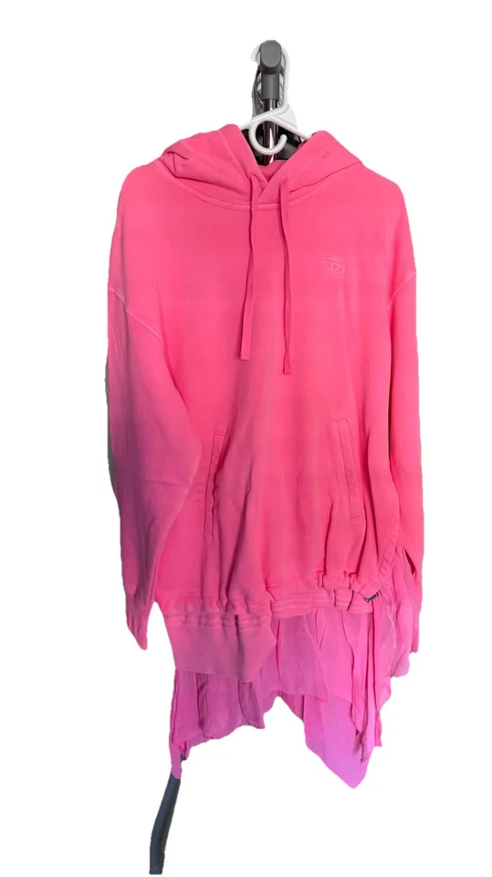 Sudadera con capucha Diesel rosa vibrante. Cómodo y elegante. Sin etiquetas. Nunca usado. Talla S Foto 1 de 4