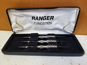 Dardos Ranger vintage de tungsteno punta suave años 90 con estuche rígido 15 gramos - Imagen 1 de 4
