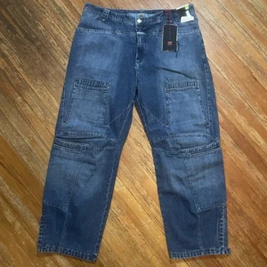 Vintage Marithe Francois Girbaud Jeans Gr. 44 Cargo Baggy Y2K Denim Montage - Bild 1 von 18