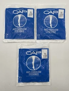 3 CAROLON CAP 541 Knee High X-Large Regular No Latex Anti-Embolism Stockings - Picture 1 of 4