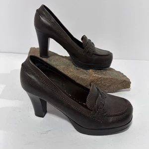 Candies Damen braun Absatz Mary Janes Größe 8,5M - Bild 1 von 16