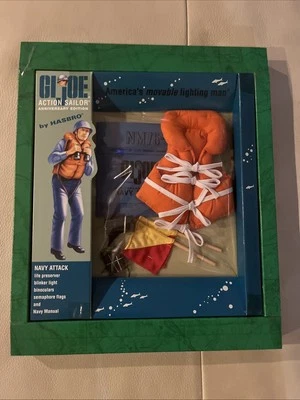 Binoculares Hasbro Naval Attack 2003 edición aniversario GI Joe Action Sailor Foto 1 de 2