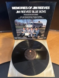 JIM REEVES' BLUE BOYS - MEMORIES OF 1968 RCA RECORD CLUB LP CSP 0137 B8 VG+ - Picture 1 of 2