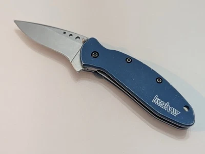 Kershaw Scallion 1620BL Blue – Ken Onion – SpeedSafe Assisted Knife – USA Made - Image 1 of 4