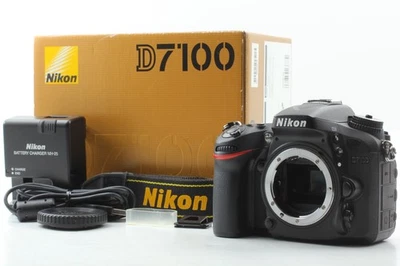 [MINT in Box] Nikon D7100 24.1 MP Digital SLR Camera Shutter Count: 35,221 JAPAN - Image 1 of 4