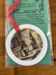 Bergquist Imports Ornamente Erik Forsman und Carl Larsson schwedisches Ornament - Bild 1 von 2