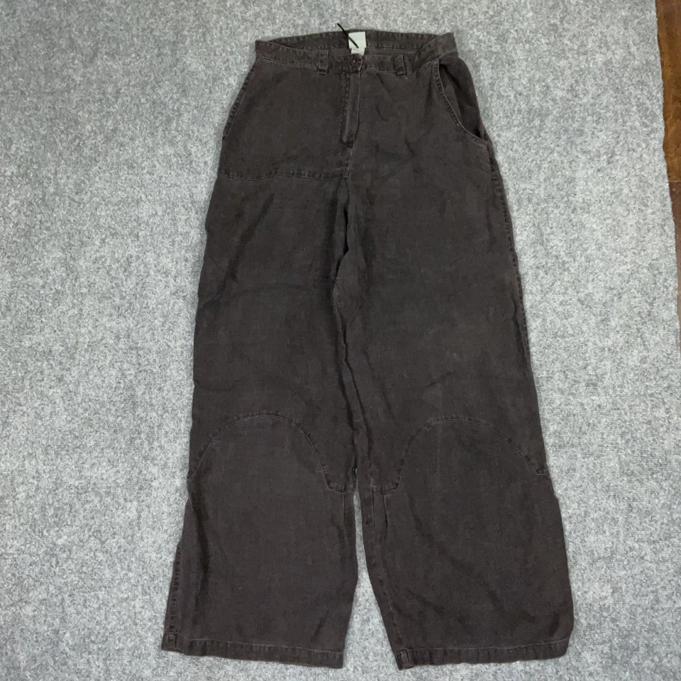Lilith Pants Womens Size 30 Brown Wide Leg Lagenlook Casual Grunge Boho - Image 1 of 4