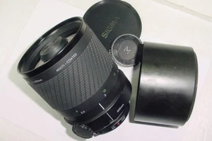 SIGMA 600mm F/8 MIRROR TELEPHOTO Multi Coated Manual Focus Lens For Canon FD - Picture 1 of 6