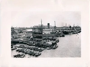 SINGAPOUR c. 1950 - Port Bateaux - DIV 3081 - Imagen 1 de 2