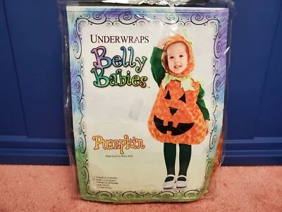 Underwraps Vientre Bebés Calabaza Halloween Disfraz Bebé Talla 12-18 Meses Nuevo con Etiquetas  Foto 1 de 4