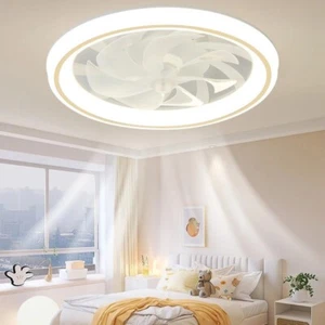 Ceiling Fan Light Modern & Simple Home with Intelligent Remote 6 Speed / Dimming - Picture 1 of 9