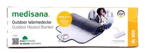 Medisana OL 800 Outdoor-Wärmedecke Heizdecke Weich Kabellos/Akkubetrieb & Beutel - Bild 1 von 5