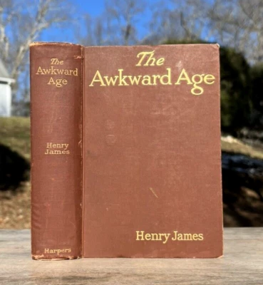 1899 HENRY JAMES The Awkward Years 1ST AMERICAN EDITION 1ST STATE Victorian Era - Image 1 of 4