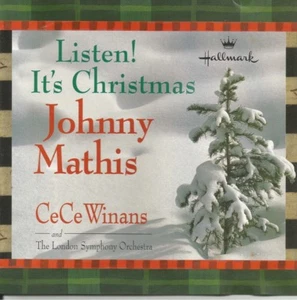 Listen! It's Christmas * by Johnny Mathis (CD, 1999, Hallmark) Ce Ce Winans - Picture 1 of 2