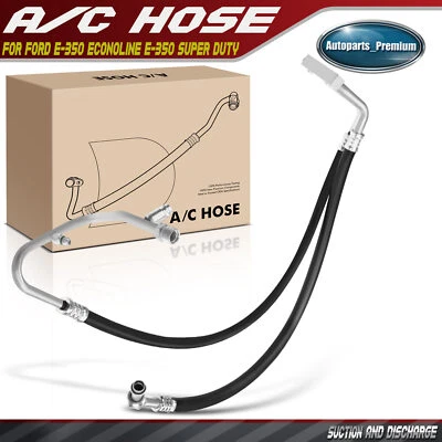 Conjunto de manguera colector de aire acondicionado para Ford E-350 Econoline Club Wagon 97-01 E-450 7,3 L Foto 1 de 4