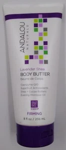 Andalou Naturals Lavender Shea Body Butter 8 oz - Picture 1 of 2