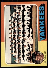 1975 Topps New York Yankees - Bill Virdon CL, MGR, TC    #611 NrMint-Mint