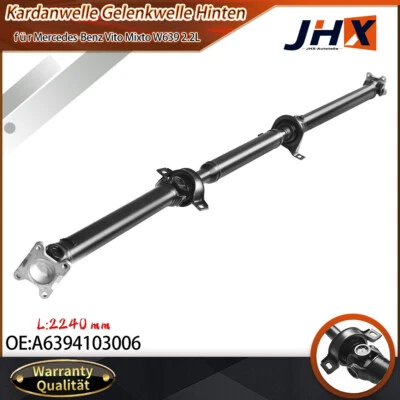 L = 2240 mm eje cardán eje articulado trasero para Mercedes-Benz W639 Vito Bus 109 CDI - Imagen 1 de 4