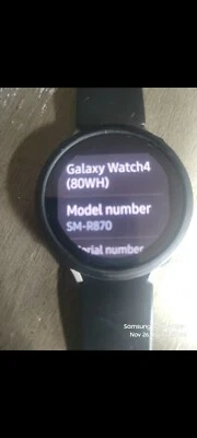 Умные часы Samsung Galaxy Watch4 44 мм в алюминиевом серебристом корпусе с Bluetooth SM-R870 - Изображение 1 из 4