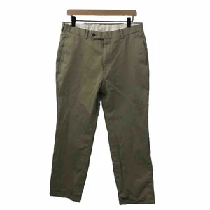 Vintage Brooks Brothers CLARK Chino Khaki Straight Leg Pants, Men TAG 33x30 - Picture 1 of 14