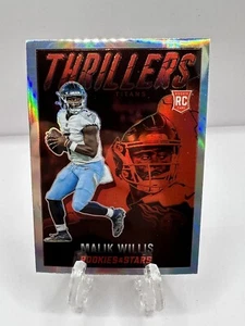 Malik Willis 2022 Panini Rookies & Stars Thrillers Prizm TH-21 RC Titans Silver - Picture 1 of 2
