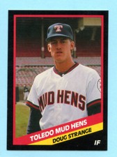 1988 CMC - Mud Hens Inter. League -  Toledo Mud Hens -Doug Strange- Box 198