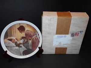 Placas de coleccionista Norman Rockwell 1976 A Mother's Love - Imagen 1 de 3