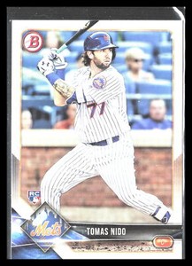 Tomas Nido 2018 Bowman #76   RC Rookie