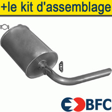 Silencieux Arriere+ pour RENAULT TRAFIC 2.5 D 76cV 1989-1995