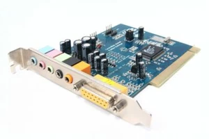 Ultron 6 Channels Sound 5.1 Interne Ordinateur PCI Carte Audio Midi / Port - Photo 1/1