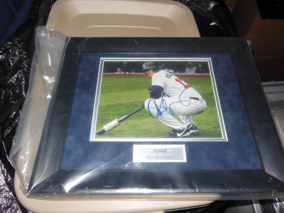 Alex Rodriguez Framed 8x10 Autographed Photo JSA Authenticated - Image 1 of 1