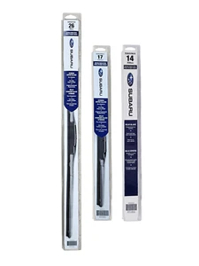 2015-2019 Subaru Outback Front & Rear Windshield Wiper Blades Set Genuine All 3 - Picture 1 of 4