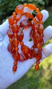 Cuentas de ámbar báltico natural genuino original de la URSS caramelo 65г - Imagen 1 de 24