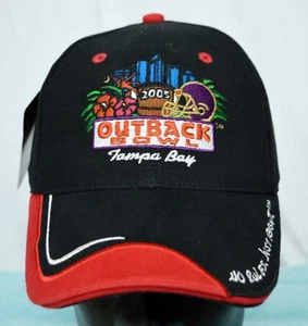 Vintage 2005 Outback Bowl One Size Adjustable Baseball Ball Cap Hat NWT - Picture 1 of 4