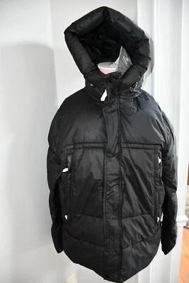 Point Zero Weller Hooded Puffer jacket in Black Size: LARGE #7758060DL NWT - Image 1 of 3
