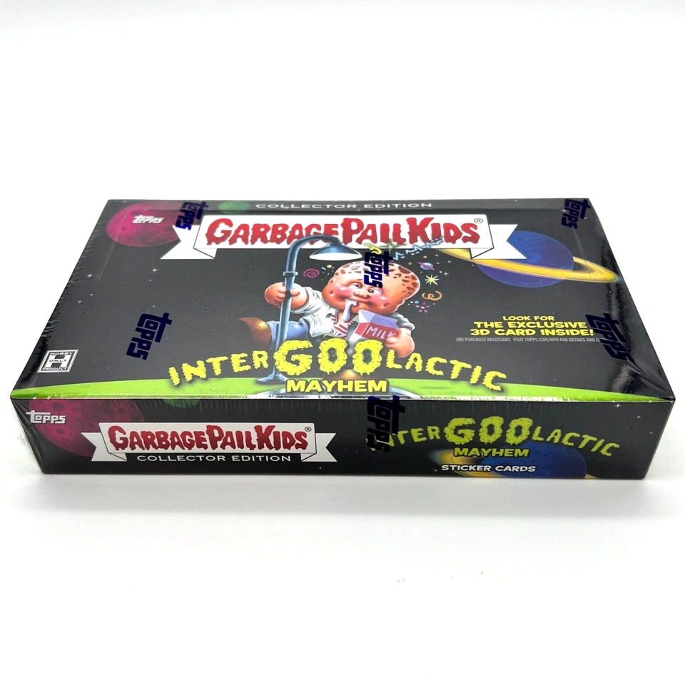 Topps CUBO DE BASURA NIÑOS INTERGOOLACTIC MAYHEM Tarjeta Coleccionable Edición Coleccionista Caja Foto 1 de 1