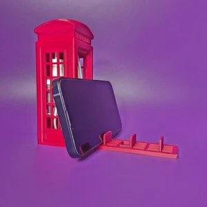 Support de téléphone en forme de cabine téléphonique - Photo 1 sur 24