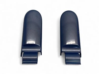 Par de cubiertas de bisagra de puerta trasera convertible Mini Cooper azul frío 2005-2008 R52 4 Foto 1 de 4