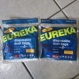 2 paquetes de bolsas de vacío desechables Eureka - Estilo N - #57988 - 3 por bolsa - Nuevas (B 14) - Imagen 1 de 3