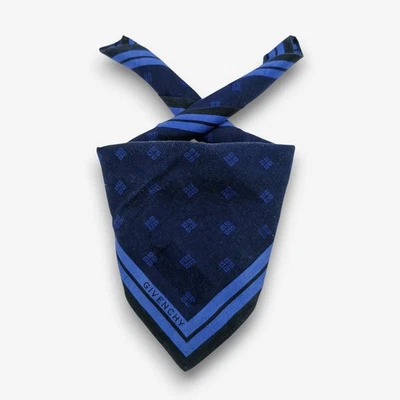 Pañuelo Givenchy Vintage Años 90 Pañuelo Bolsillo Cuadrado Bandana Bufanda Foto 1 de 4
