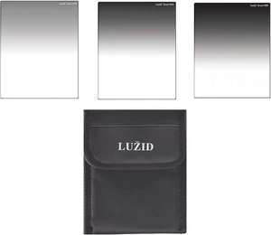 LUÅ½ID 100mm x 150mm Soft Grad ND Filter Set ND2 ND4 ND8 MC Multi-Coated - Picture 1 of 1