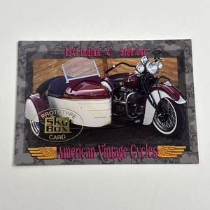 SKYBOX PROTOTYPE #179 1941 INDIO "4"-SIDE CAR CASI NUEVO-COMO NUEVO tarjeta - Imagen 1 de 2