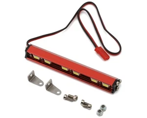 Yeah Racing 1/10 Aluminum 85mm Super Bright White LED Light Bar (Red) - Picture 1 of 2