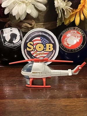 Corgi Juniors Police Helicopter White Diecast 1:64 USED EX Condition - Image 1 of 4