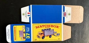 Matchbox #36 Opel Diplomat ‘64-‘69 Type E Repro Box - Picture 1 of 2
