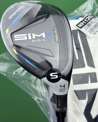 TaylorMade SIM2 Max Rescue 4-Híbrido 4H 22* Rígido Flex Ventus Azul con Cubierta NUEVO Foto 1 de 4