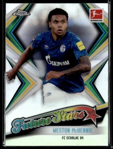 2019-20 Topps Chrome Bundesliga Weston McKennie Future Stars - Picture 1 of 2
